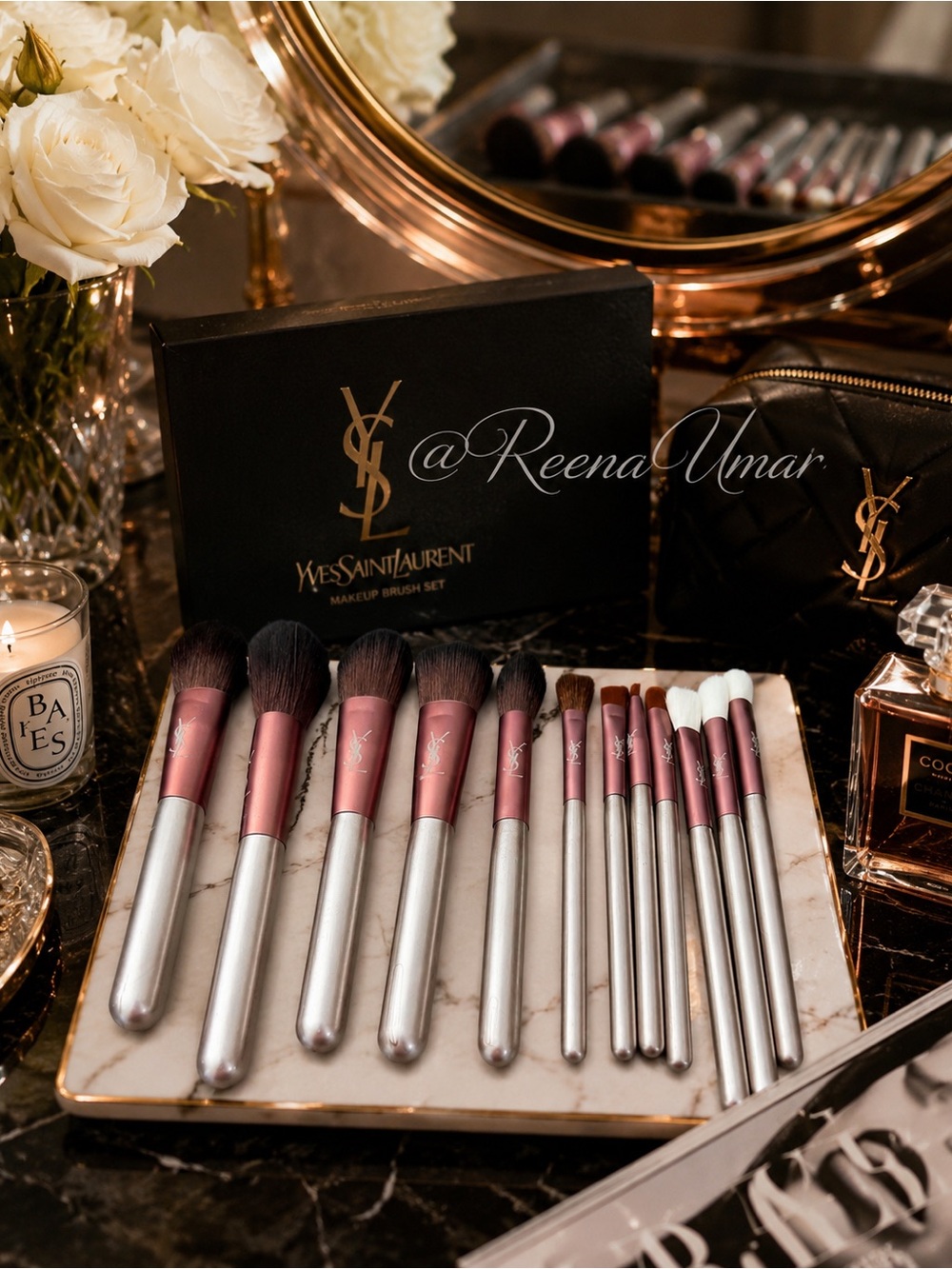 Makeup Brush Set – 12 Pieces | New